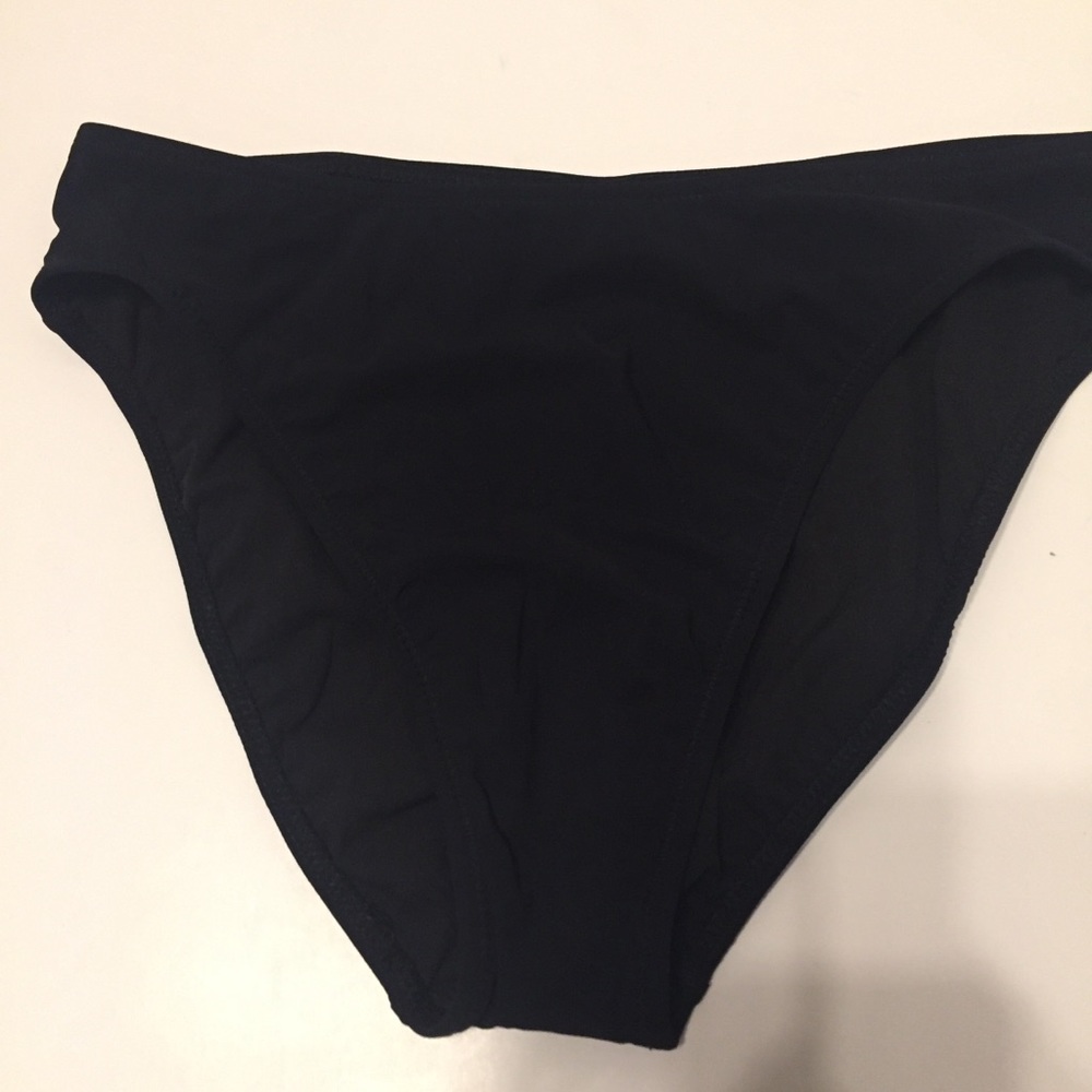 womens swim bottom Profile by Gottex Black Bikini bottoms size 8